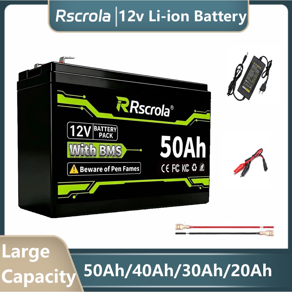 Renewable Energy Model - 12V 18650 Battery Pack 50Ah 12V