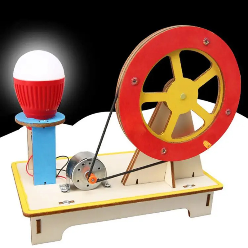 Renewable Energy Model - Hand-cranked Generator Student Science and Technology