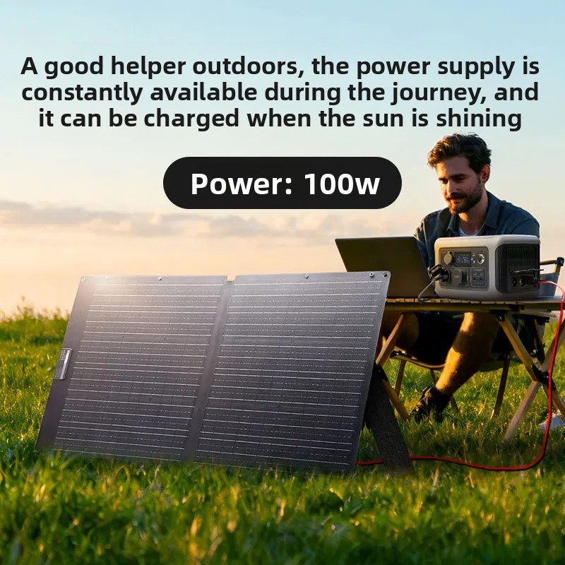 Folding Solar Panel - ALLPOWER Solar Charging Panel High Power