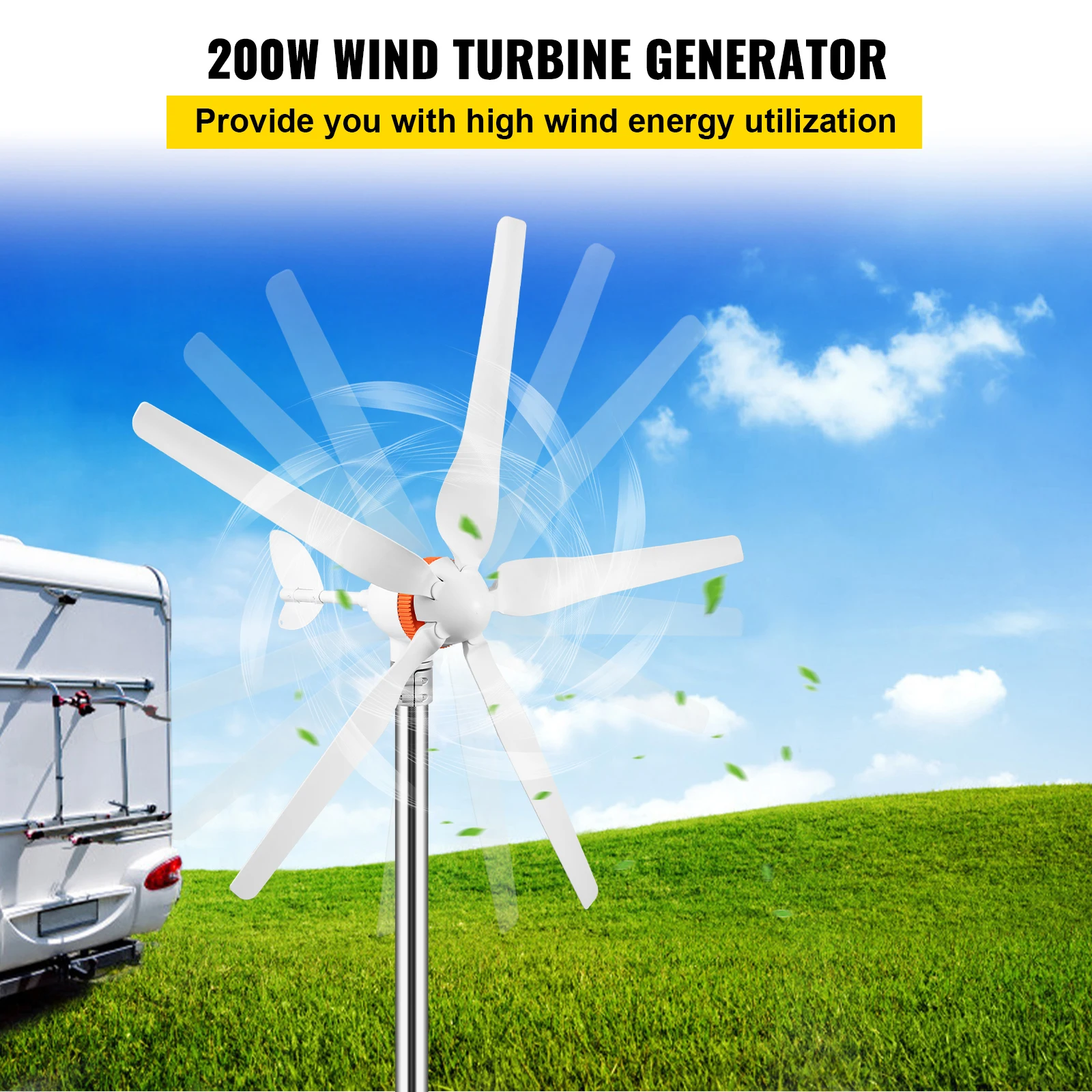 Small Wind Turbine Generator 3 - Renewable Energy Use ulasan dan harga