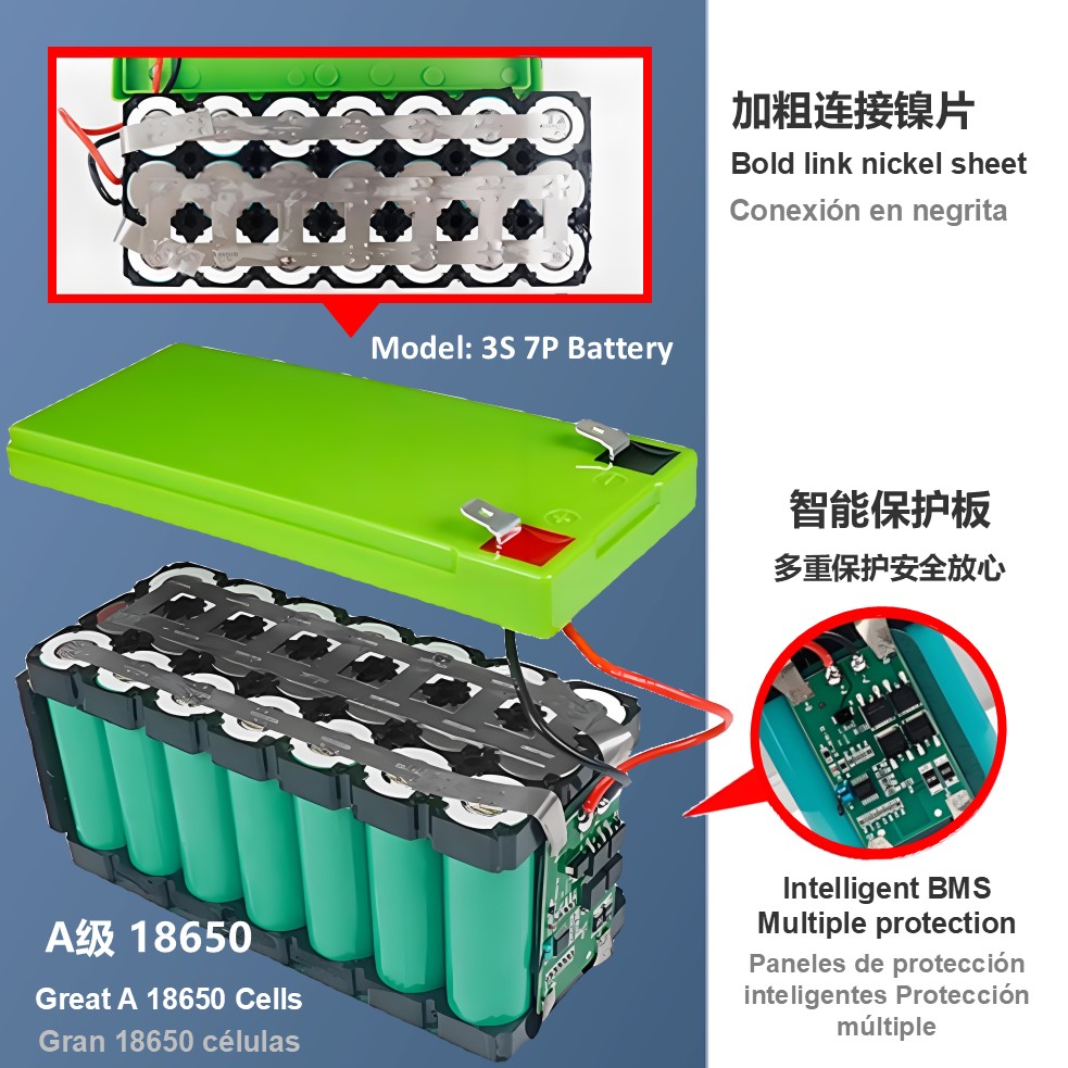 12V 18650 Battery Pack 50Ah 12 - Renewable Energy Model ulasan dan harga