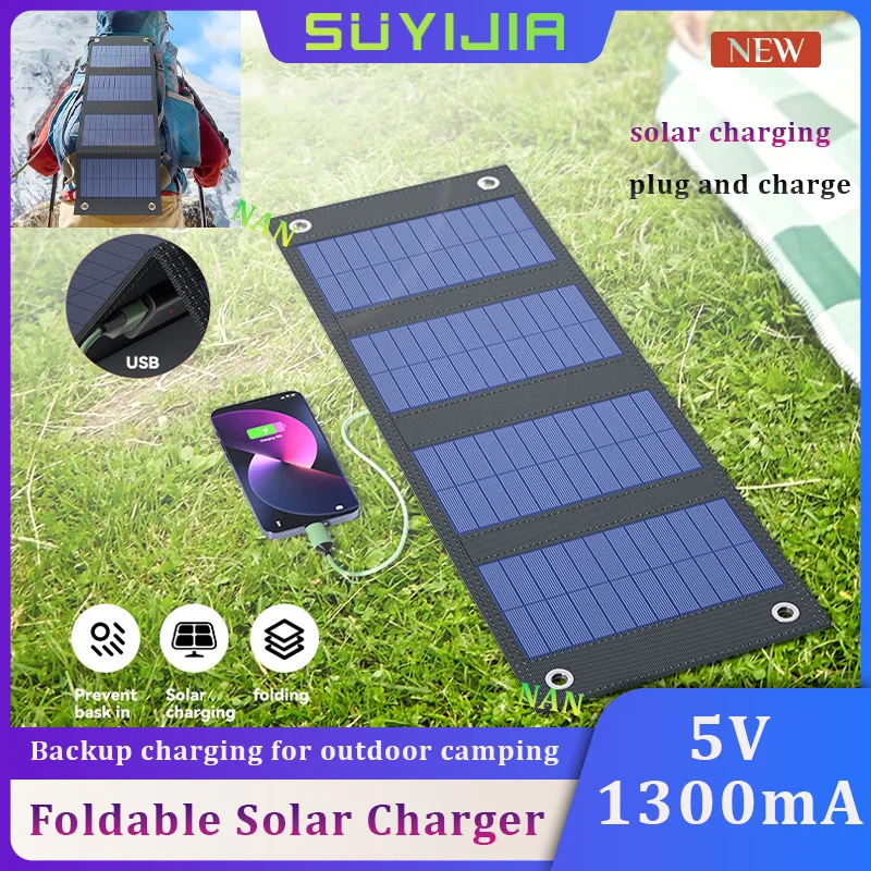 New 8W Solar Panel Folding Bag - Folding Solar Panel ulasan dan harga