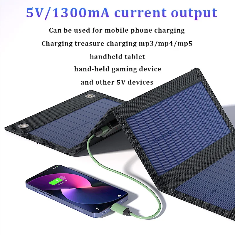 New 8W Solar Panel Folding Bag - Folding Solar Panel ulasan dan harga