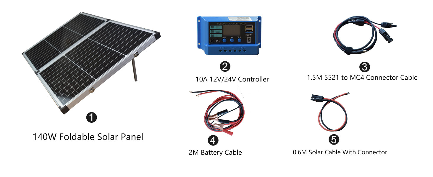  Portable Folding 140 Watt So - Folding Solar Panel ulasan dan harga