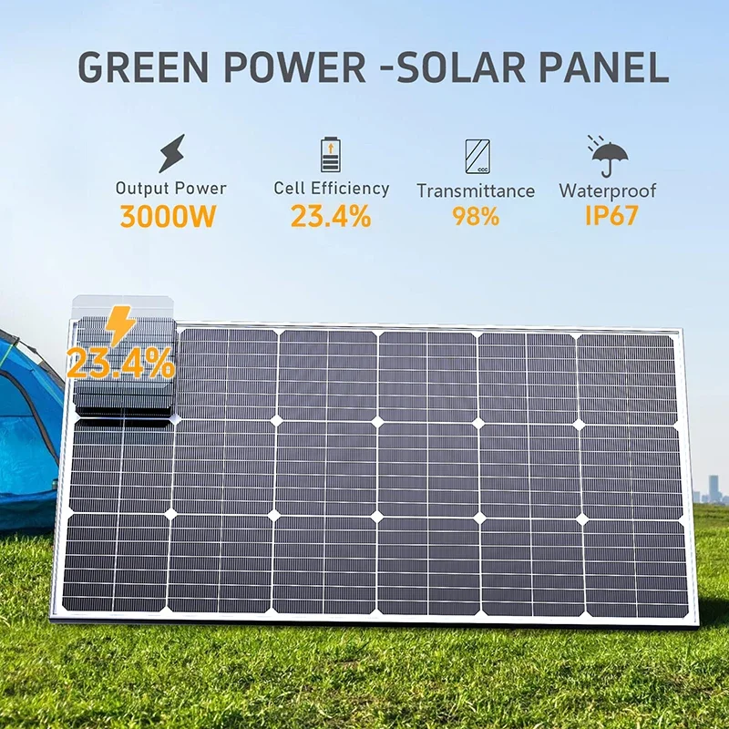 6000W/3000W High-Power Solar P - Off Grid Solar Kit ulasan dan harga