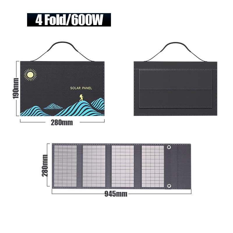 800W Solar Panel Portable Fold - Folding Solar Panel ulasan dan harga