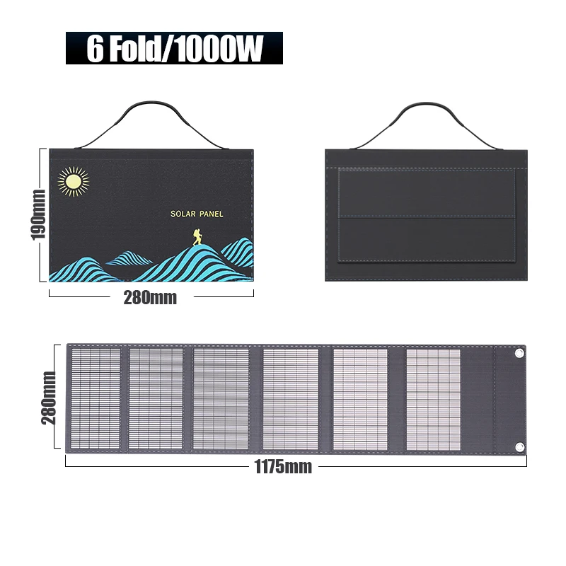 800W Solar Panel Portable Fold - Folding Solar Panel ulasan dan harga