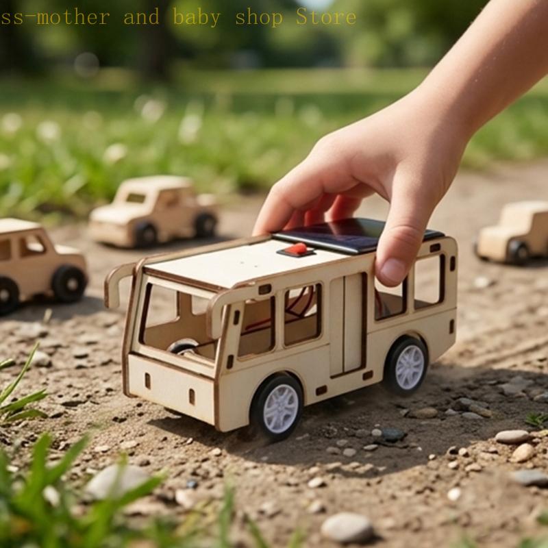 DIY Solar Powered Bus Assembly - Renewable Energy Model ulasan dan harga